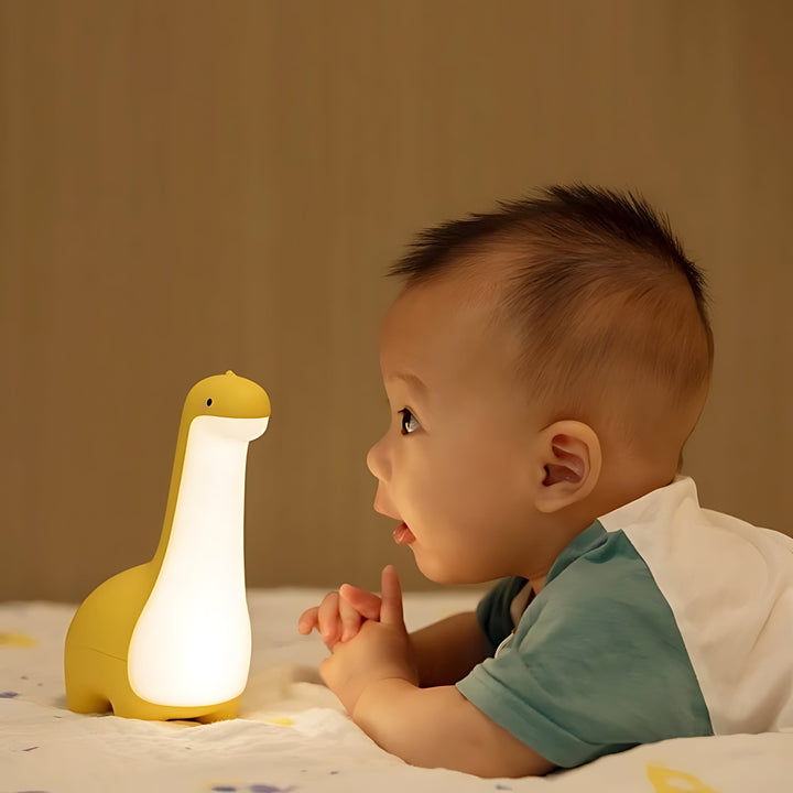 CALORA_ Twinkly | Magische Rustgevende Dinosaurus Nachtlamp voor Baby's