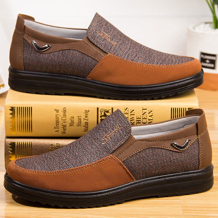 Veradon | Ademende Loafers - Bruin - #Calora#