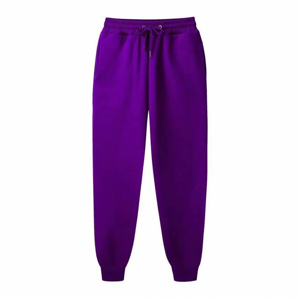 Verono | Zachte Comfortabele Joggingbroek - Paars - #Calora#