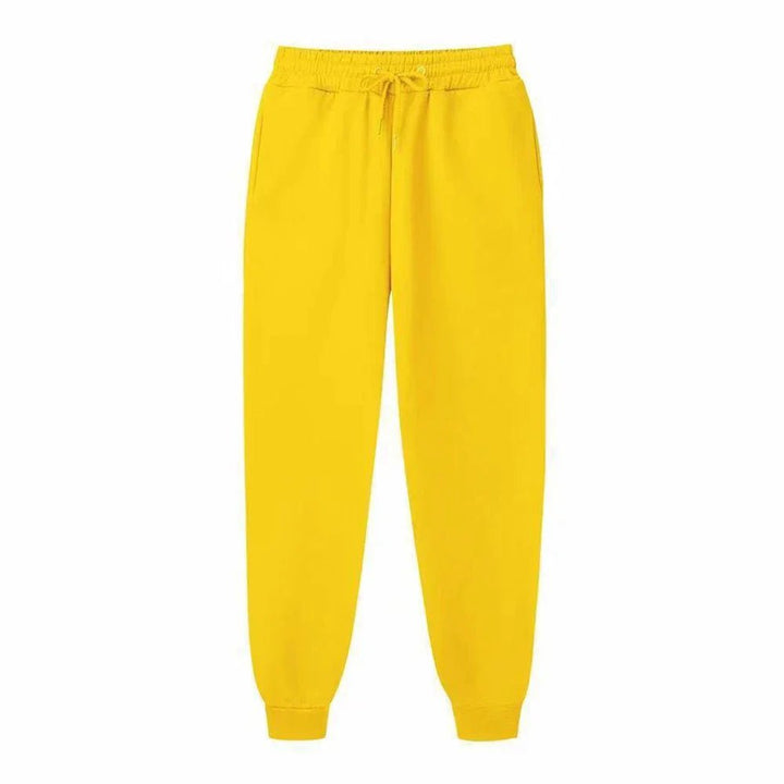 Verono | Zachte Comfortabele Joggingbroek - Geel - #Calora#