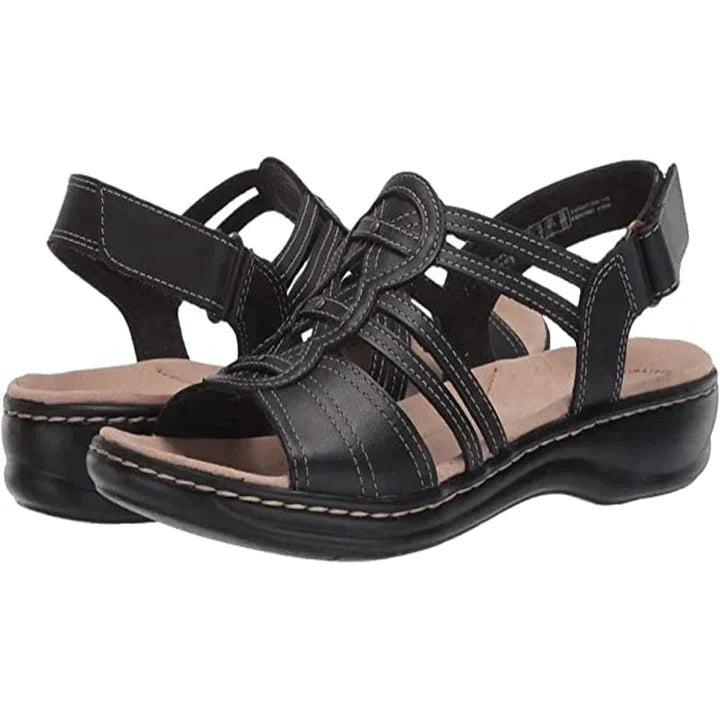 Virena | Strand Sandalen - Zwart - #Calora#