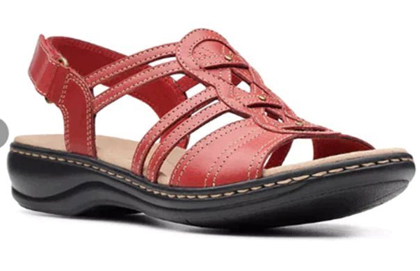 Virena | Strand Sandalen - Rood - #Calora#