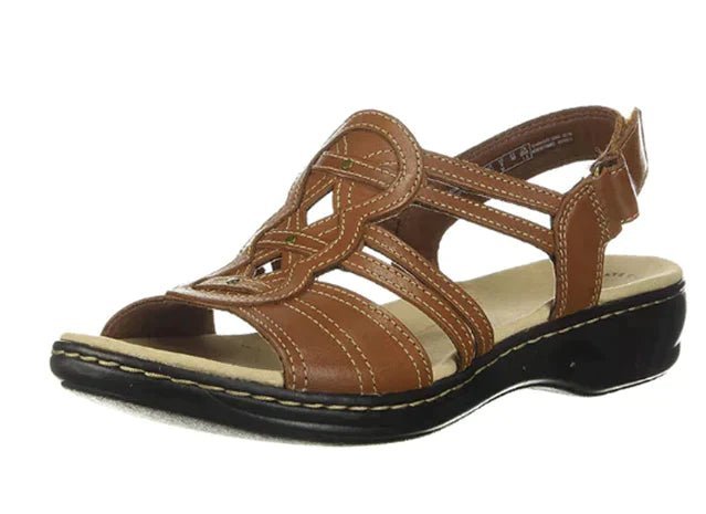 Virena | Strand Sandalen - Bruin - #Calora#