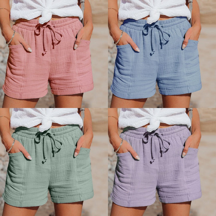 Vitus | Katoenen Zomer Short - Groen - #Calora#