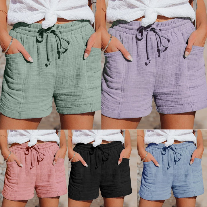 Vitus | Katoenen Zomer Short - Groen - #Calora#