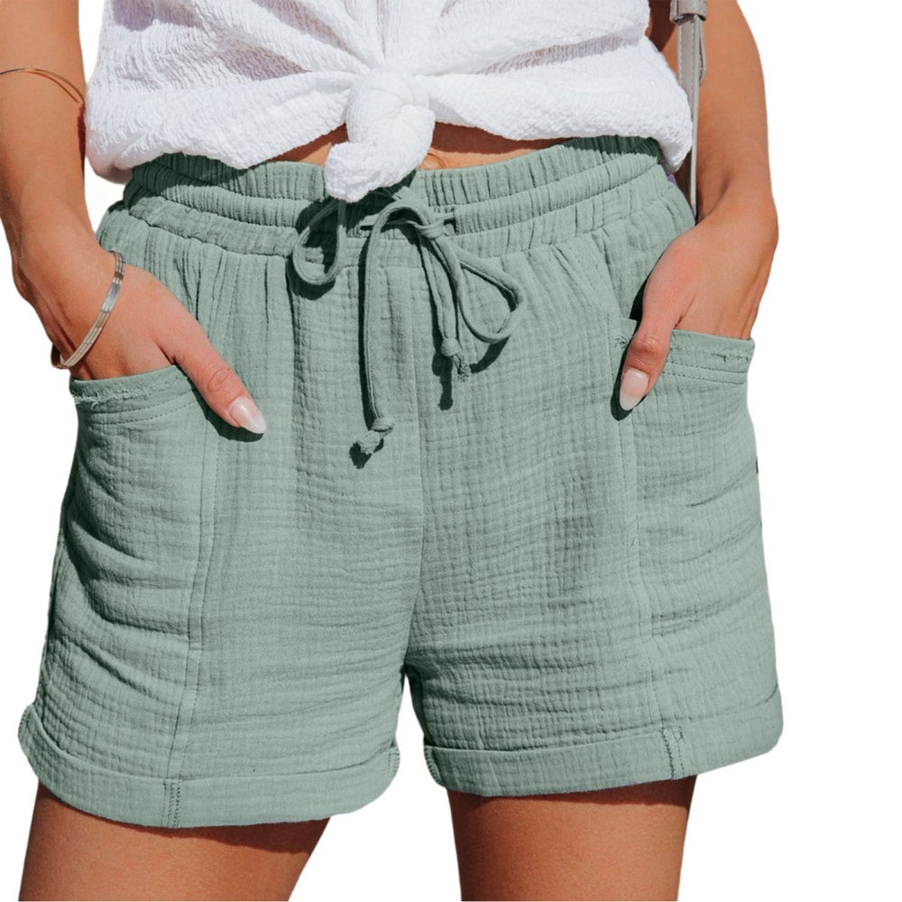 Vitus | Katoenen Zomer Short - Groen - #Calora#