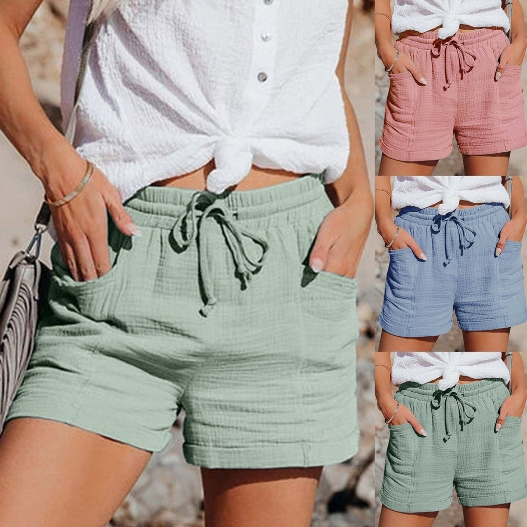 Vitus | Katoenen Zomer Short - Groen - #Calora#