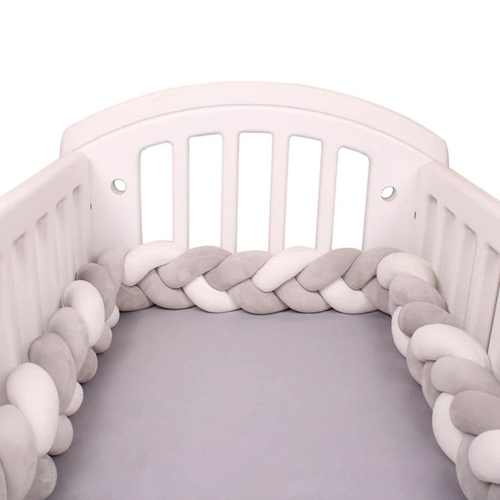 Handgemaakte Zachte Baby Bedbumper voor veiligheid