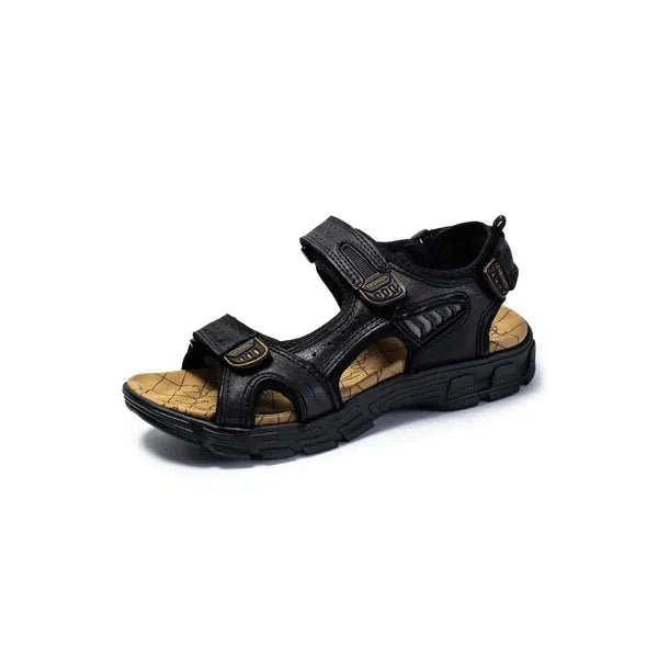 Xander | Heren Sandalen - Zwart - #Calora#