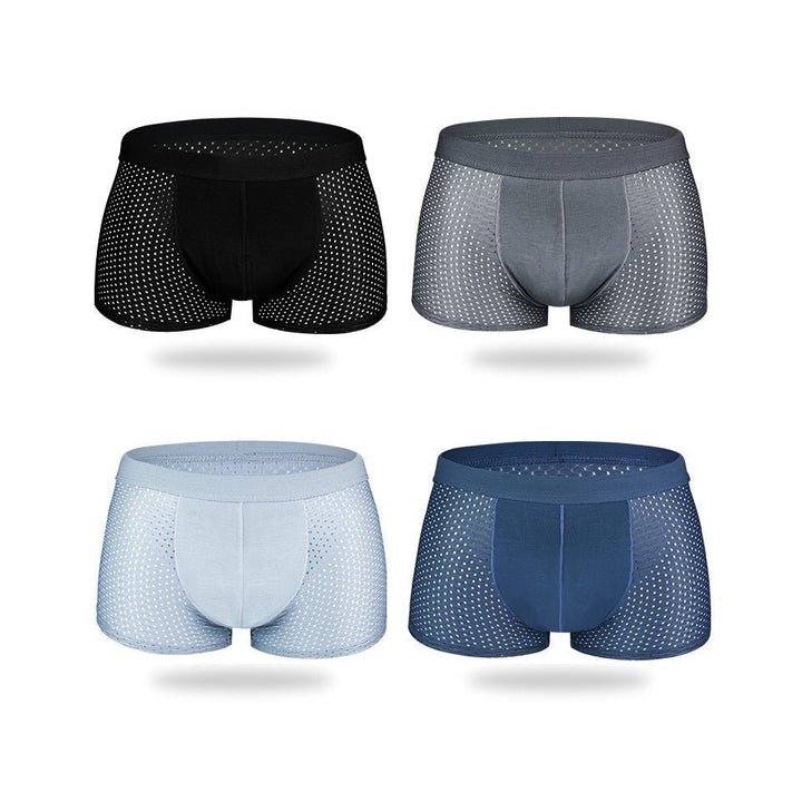 Zaylon | Ademende Boxer 4 stuks - S - #Calora#