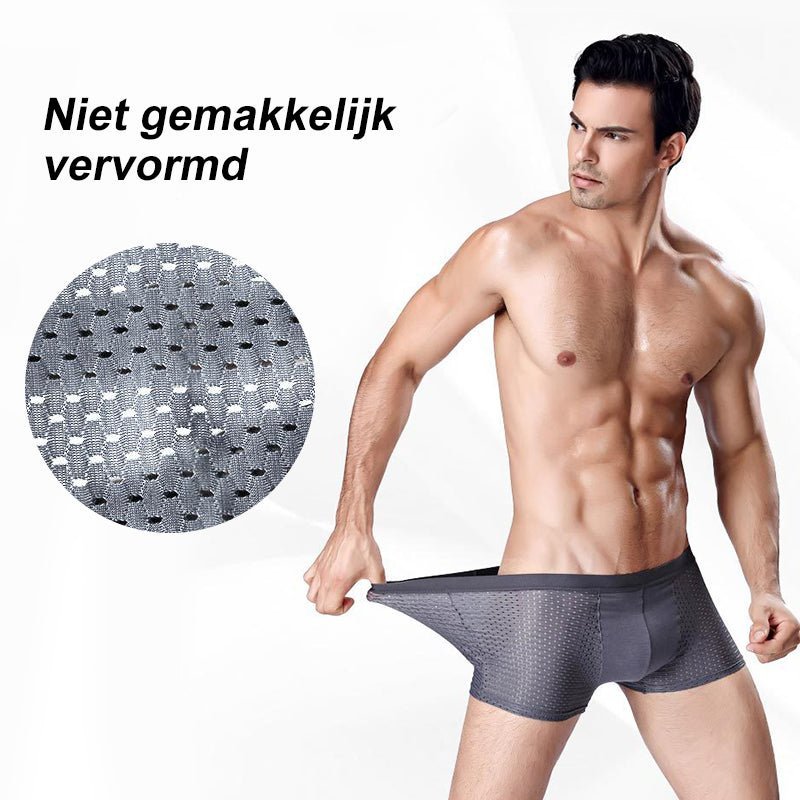 Zaylon | Ademende Boxer 4 stuks - S - #Calora#