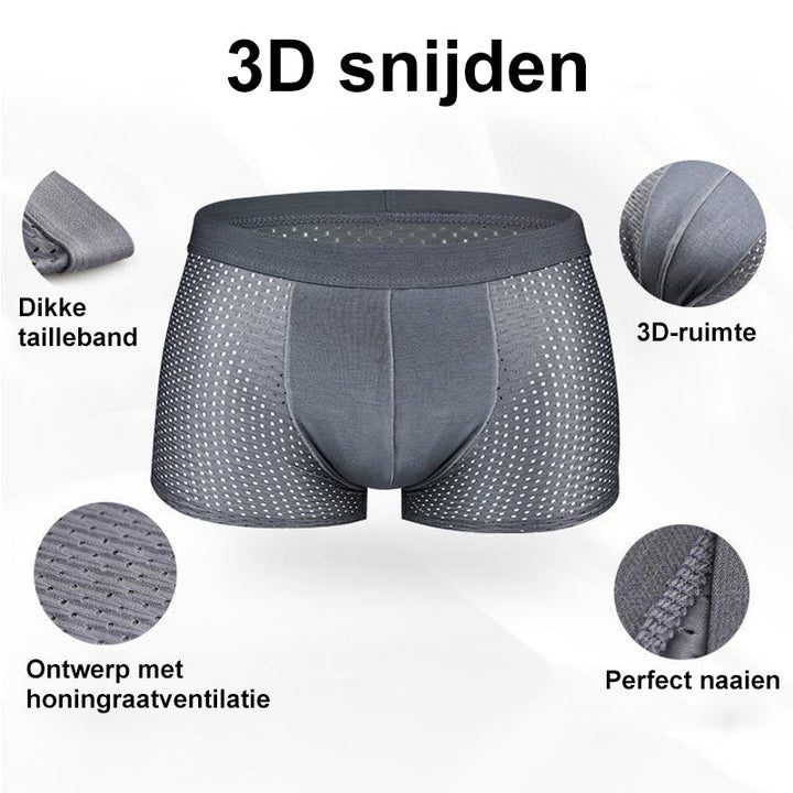 Zaylon | Ademende Boxer 4 stuks - S - #Calora#