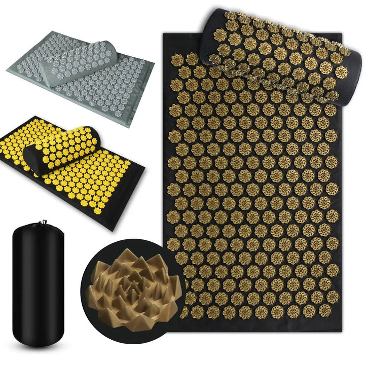 Zenlife | Pijnverlichtende Spike Mat - Goud - #Calora#