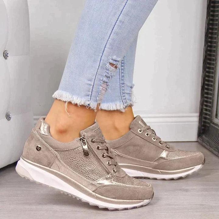 Zeno | Stijlvolle Schoenen - Khaki - #Calora#