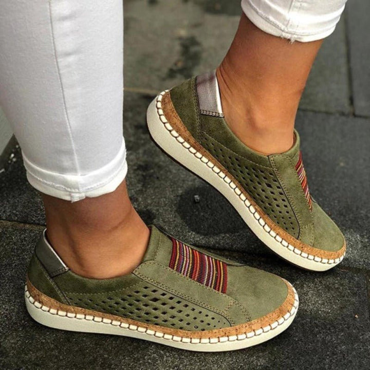 Zentila | Casual Dames Schoenen - Groen - #Calora#