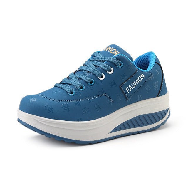 Zephira | Wandelschoenen - Blauw - #Calora#