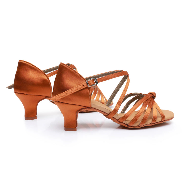 Ziva | Classy Hak Sandalen - Bruin - #Calora#